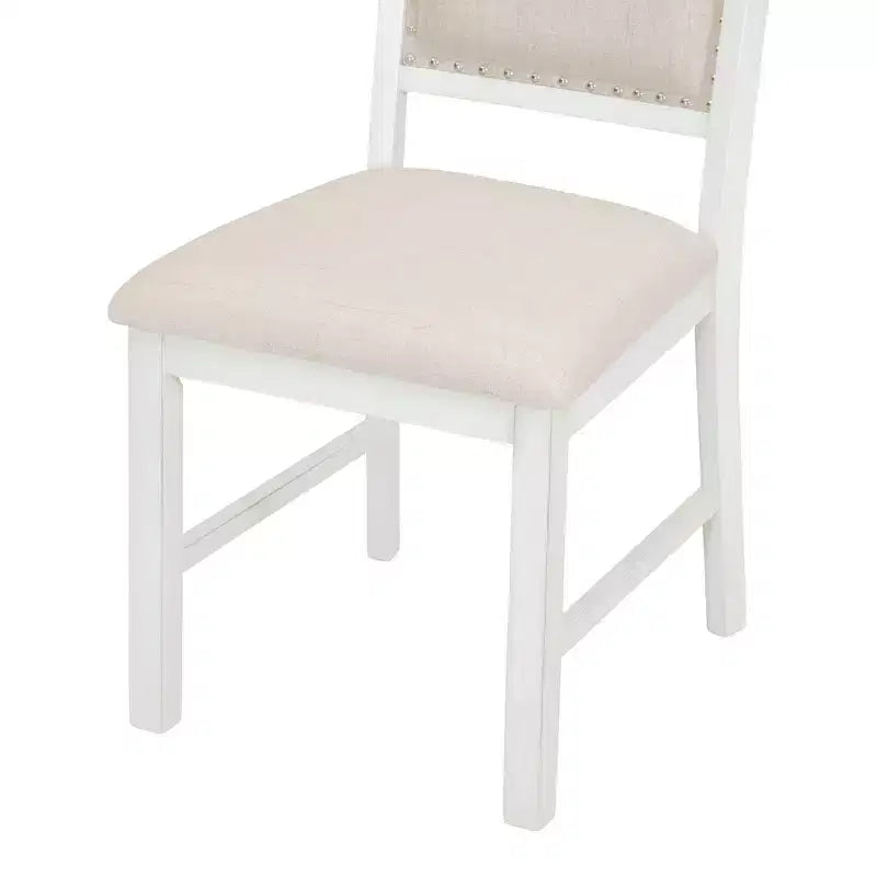Set da pranzo retrò da 5 pezzi con tavolo allungabile e 4 sedie imbottite, prolunga da 40 cm, ideale per cucina e sala da pranzo