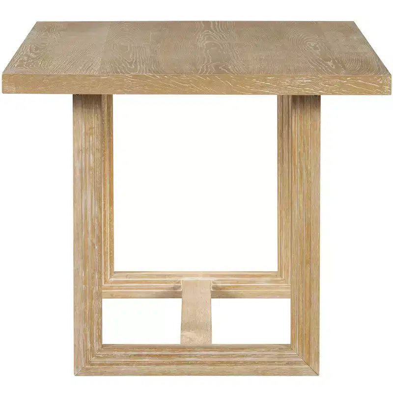 GDFStudio Monica, set da pranzo di 6 pezzi con tavolo in legno da 60" e sedie e panca imbottite