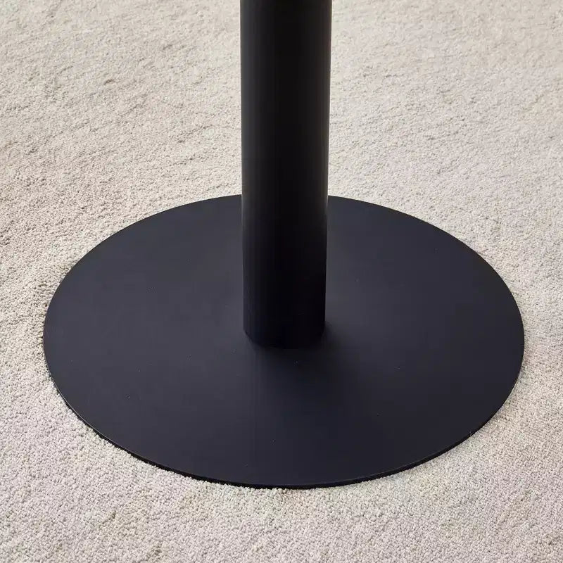 Set tavolo da pranzo 3/5 pezzi, set tavolo da cucina rotondo, tavolo da pranzo salvaspazio con 2/4 sedie imbottite - ModernLuxe