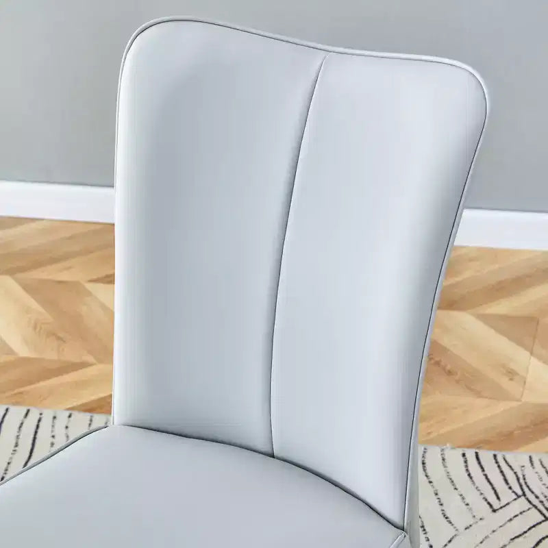 Set tavolo da pranzo 3/5 pezzi, set tavolo da cucina rotondo, tavolo da pranzo salvaspazio con 2/4 sedie imbottite - ModernLuxe