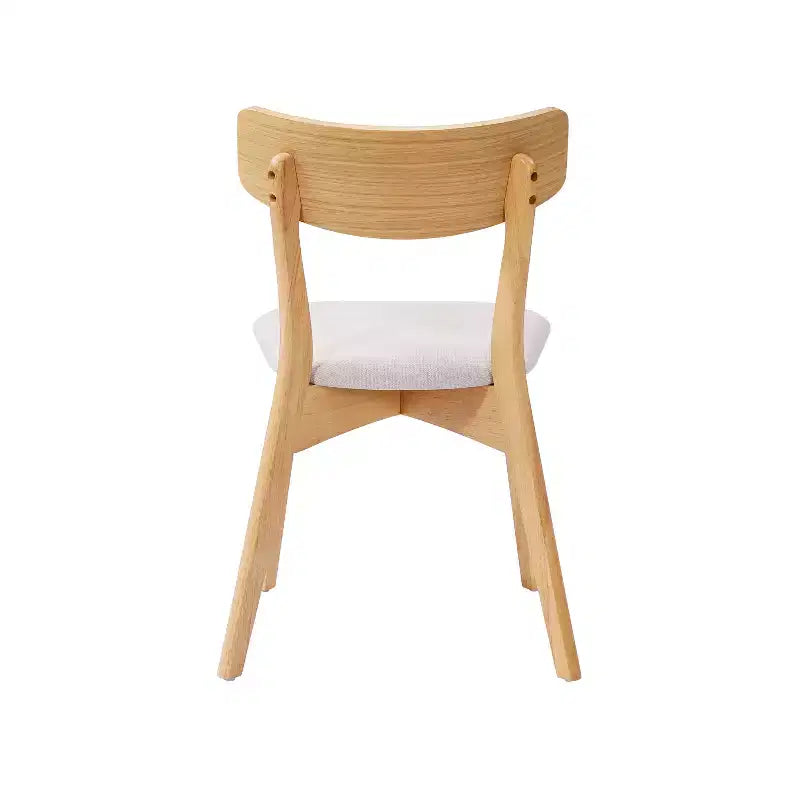 Christopher Knight Home Adrian Set da Pranzo 5 Pezzi Moderno Metà Secolo con Tavolo in Legno e Sedie Imbottite