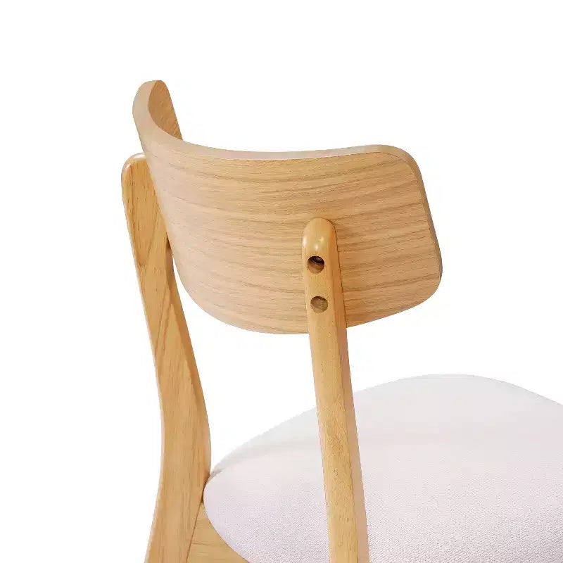 Christopher Knight Home Adrian Set da Pranzo 5 Pezzi Moderno Metà Secolo con Tavolo in Legno e Sedie Imbottite