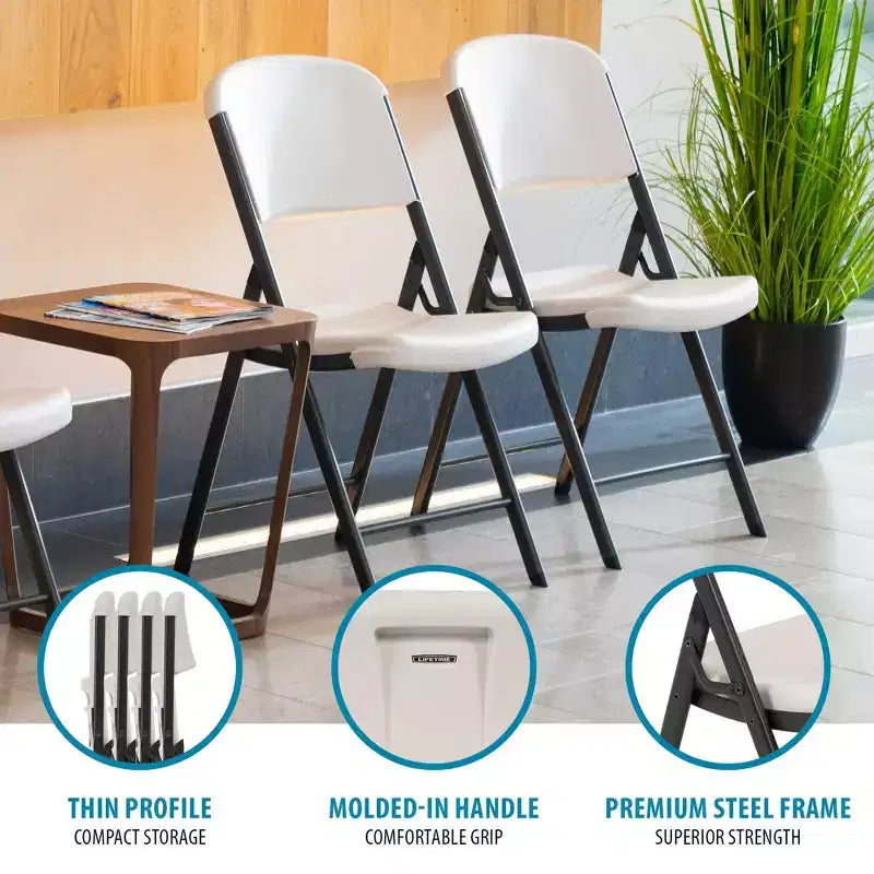Set tavolo e sedie rotondo Lifetime da 60 pollici