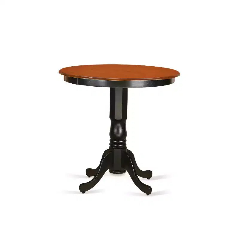 Counter Height Table Set - Kitchen Bar Pub Table & Stool Set - 5 Piece Modern Design