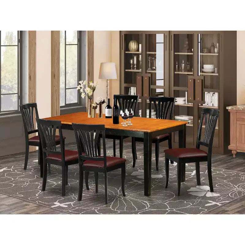 Tavolo da Pranzo in Stile Vittoriano - Tavolo e Sedie per Cucina e Sala da Pranzo - Design Elegante