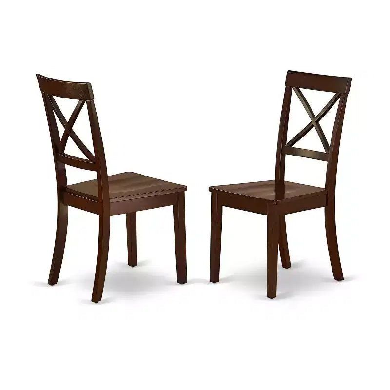 Set da pranzo Art Nouveau - Tavolo rettangolare 5 pezzi e 4 sedie - Arredamento sala da pranzo 60 pollici