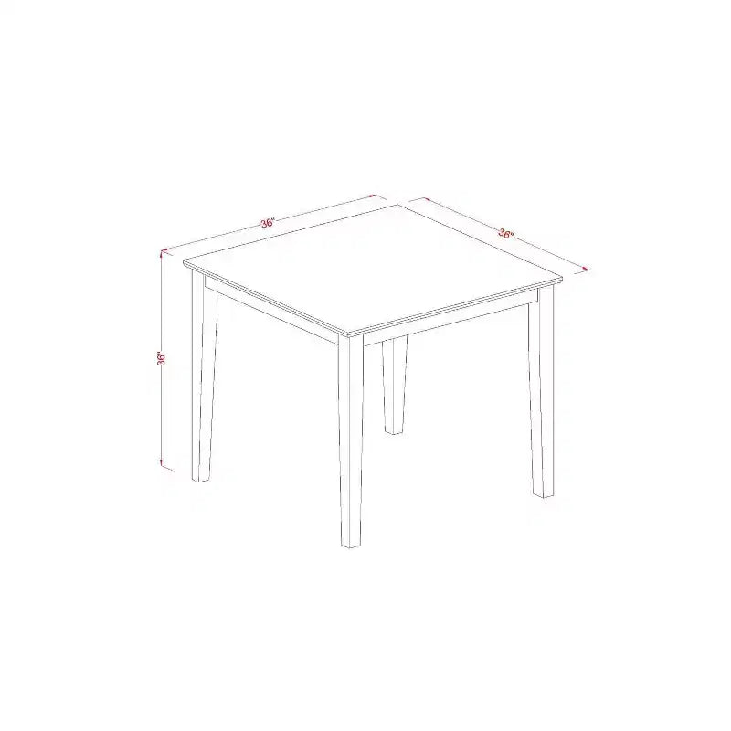 Set da pranzo ad altezza bancone - Tavolo da pub e sgabelli - Design moderno - Legno asiatico - Finitura marrone