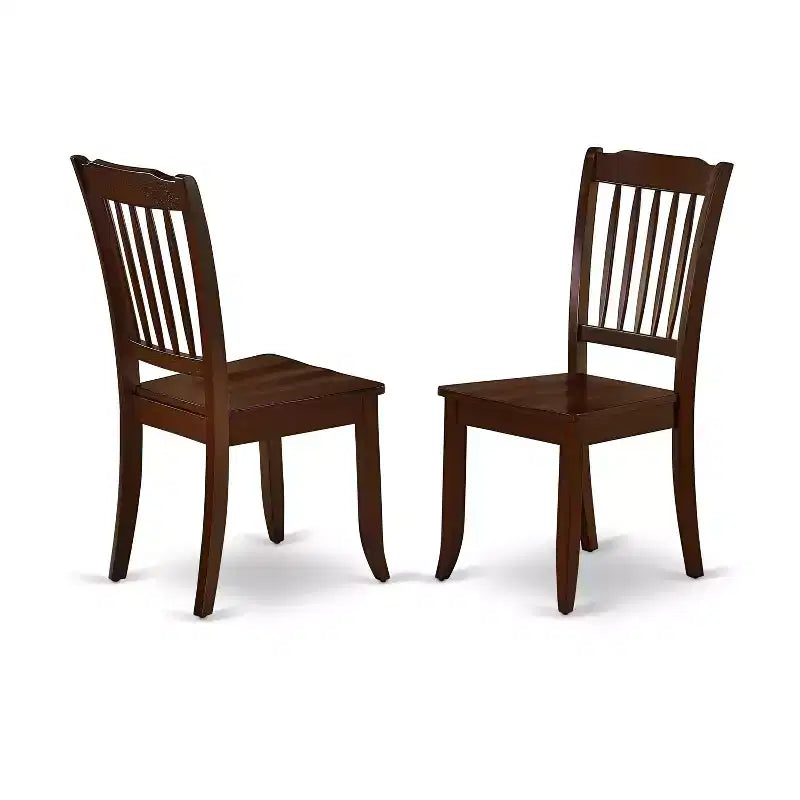 Set da pranzo rettangolare - Set da 5 pezzi tavolo e sedie - Tavolo da cucina rustico stile fattoria