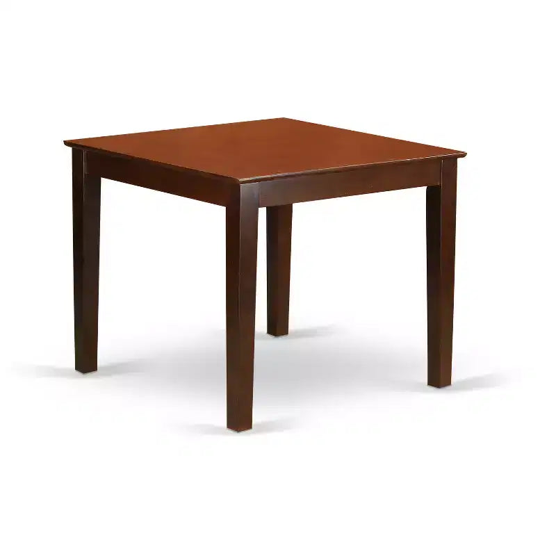 Rustic Dining Table Set - Square Table & 2 Chairs - Hardwood, Floral Design - Cozy Kitchen Dining