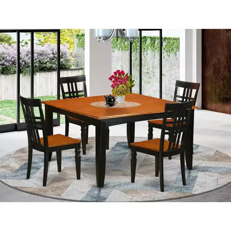 Set da pranzo - Tavolo e sedie da 9 pezzi - Set da pranzo per cucina - Design moderno