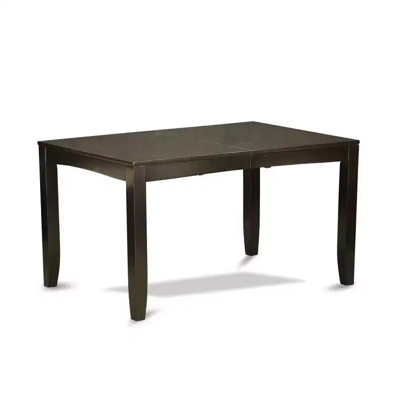 Set da pranzo Art Déco - Set da 9 pezzi con tavolo e sedie da cucina - Tavolo rettangolare 40x78 pollici