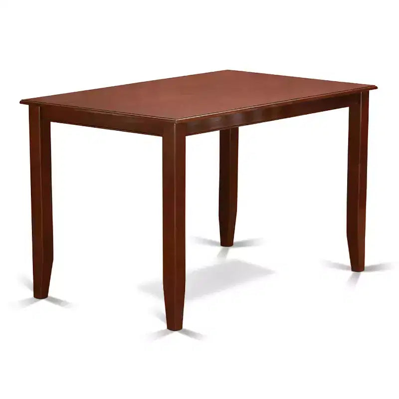 Counter Height Dining Set - 3 Piece Table & Chairs - Modern Kitchen Pub Set - 30x48 Inch Table