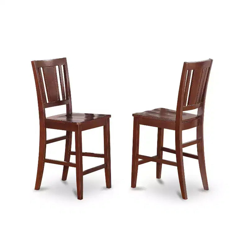 Set da pranzo altezza bancone - Tavolo e sedie 3 pezzi - Set moderno da cucina/pub - Tavolo 76x122 cm