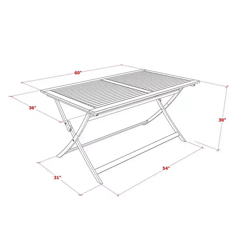 HomeStock Tavolo da pranzo a 7 pezzi con piano in legno massello finitura rovere naturale e 6 sedie