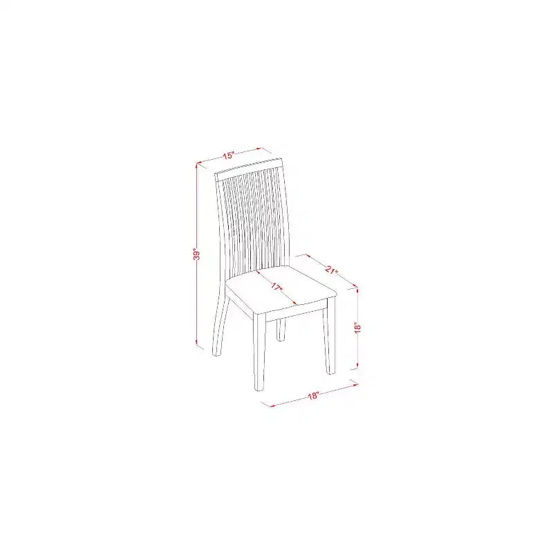 Set da Pranzo 5 Pezzi - Tavolo da Cucina e 4 Sedie - Set Sala da Pranzo Moderno