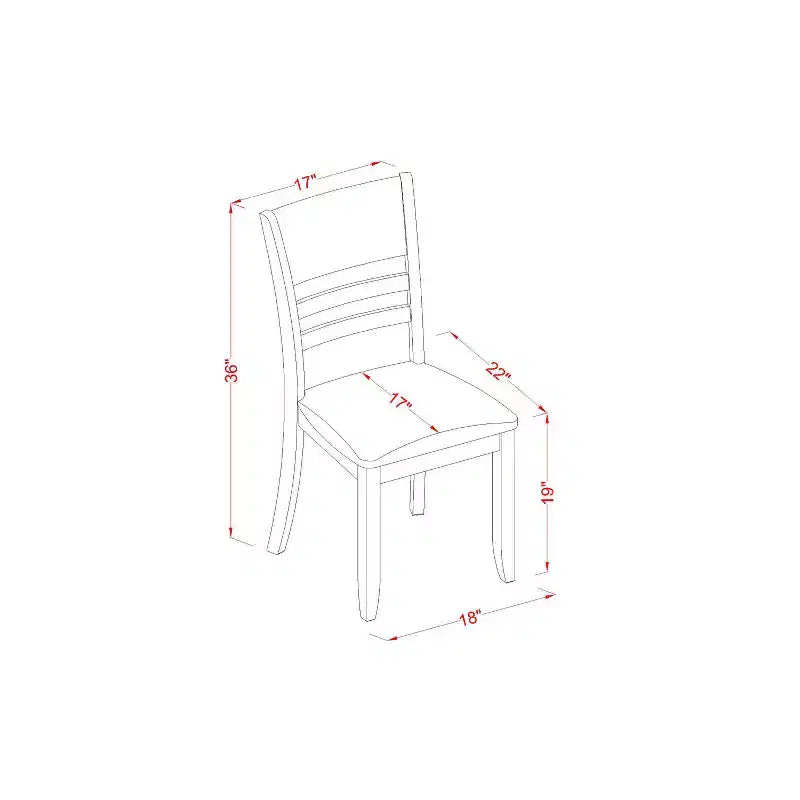 Set Cucina Salvaspazio - Tavolo Rotondo e Sedie 3 Pezzi - Finitura Espresso