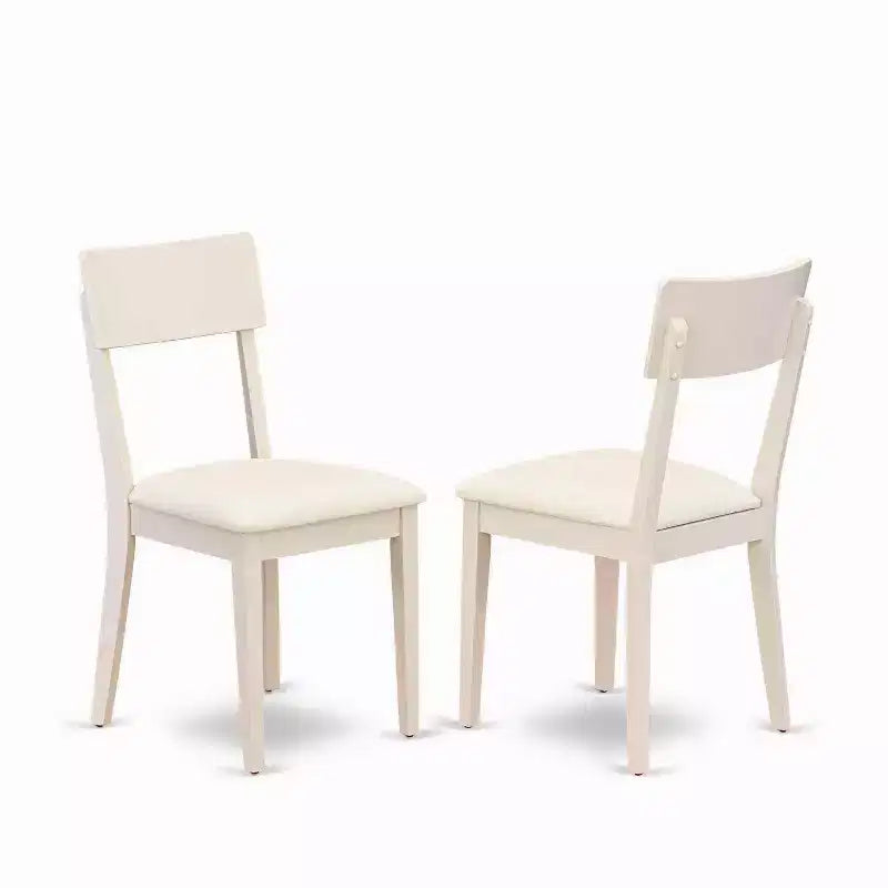 Set tavolo da cucina nordico - Tavolo da pranzo a 6 posti con panca e sedie - Stile rustico bianco lino