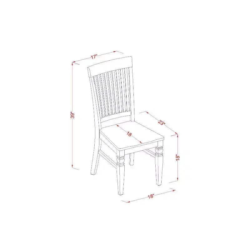 Set da Pranzo Moderno 5 Pezzi Tavolo e Sedie - Tavolo da Cucina Rotondo con 4 Sedie - 42 Pollici Bianco Lino