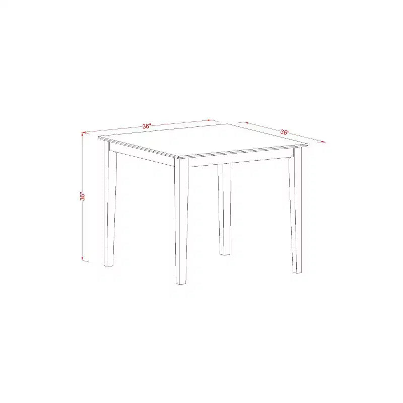 Set tavolo alto da 3 pezzi - Tavolo da pranzo quadrato moderno e sgabelli