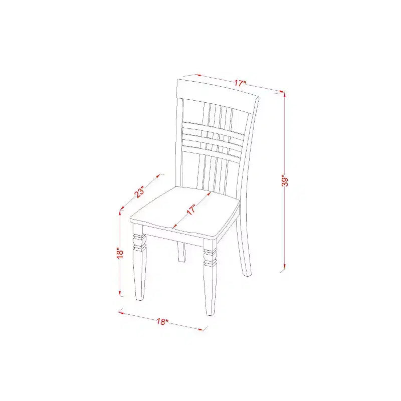 Set da Tavolo Rotondo da Cucina - Tavolo e Sedie 5 Pezzi - Finitura Bianco Lino - Sala da Pranzo per Piccoli Spazi