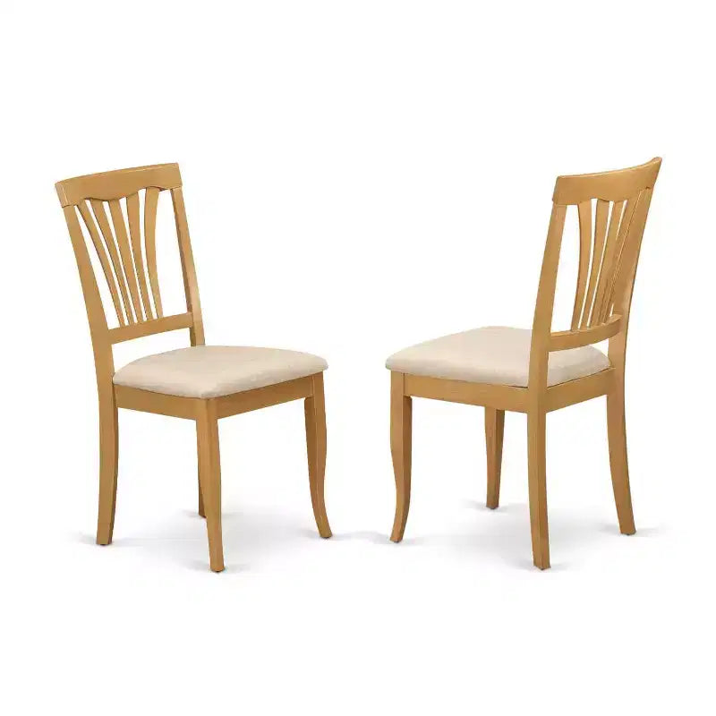HomeStock Tavolo da Pranzo Rettangolare 7 Pezzi con Piano in Legno Massello Finitura Rovere Naturale e 6 Sedie