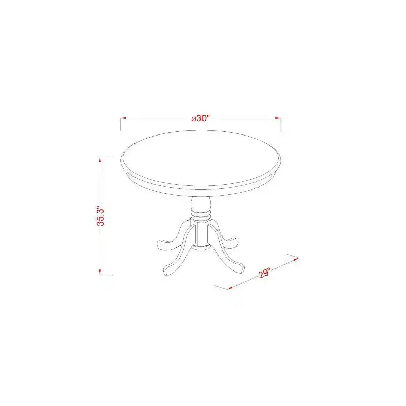 Set da pranzo altezza bancone - Tavolo e sedie 5 pezzi - Set cucina moderno