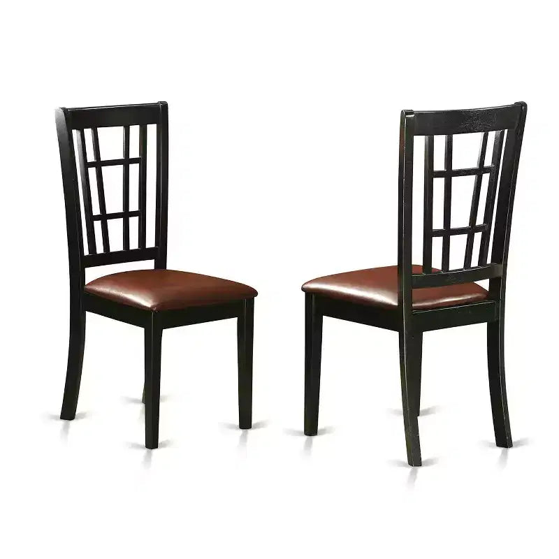 Set da pranzo - Tavolo da cucina con 6 sedie - Set da sala da pranzo in legno massello
