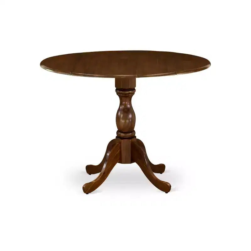Set da pranzo da 3 pezzi in noce massiccio antico – 4 posti a sedere