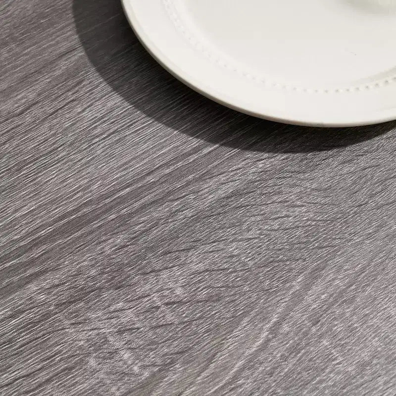 VECELO Set tavolo da pranzo da cucina per 2 persone, 3 pezzi tavolo e sedie da bar altezza bancone con sedie in pelle PU e ripiani portaoggetti, Marmo Nero/Rovere/Marrone