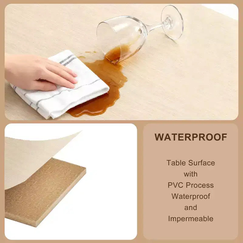 VECELO Set tavolo da pranzo da cucina per 2 persone, 3 pezzi tavolo e sedie da bar altezza bancone con sedie in pelle PU e ripiani portaoggetti, Marmo Nero/Rovere/Marrone