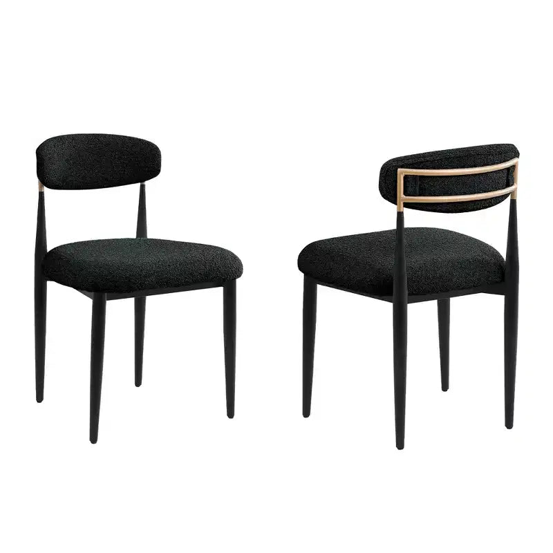 Set da Pranzo Moderno per 4, Tavolo da Pranzo Rettangolare da 172 cm con 4 Sedie, con Base a Piedistallo, Tavolo da Pranzo per Sala da Pranzo, Cucina-Morden Fort