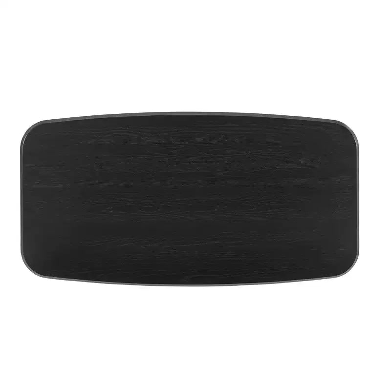 Set da Pranzo Moderno per 4, Tavolo da Pranzo Rettangolare da 172 cm con 4 Sedie, con Base a Piedistallo, Tavolo da Pranzo per Sala da Pranzo, Cucina-Morden Fort