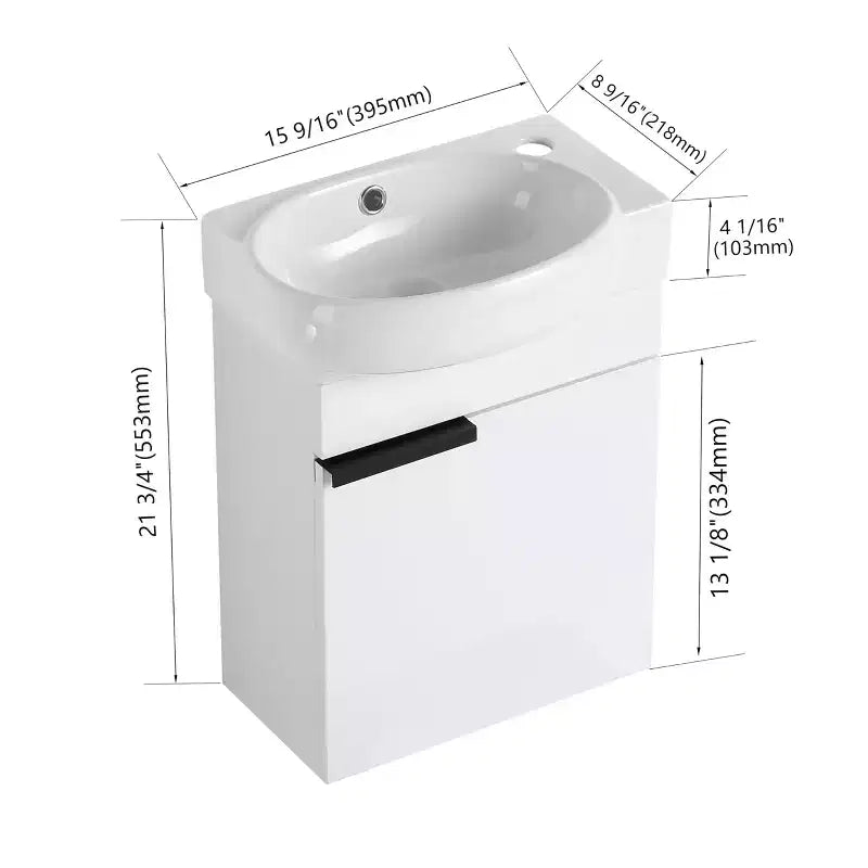 Mobile bagno con lavabo in ceramica e ante a chiusura ammortizzata, mobile bagno in legno massello, mobile bagno sospeso lucido