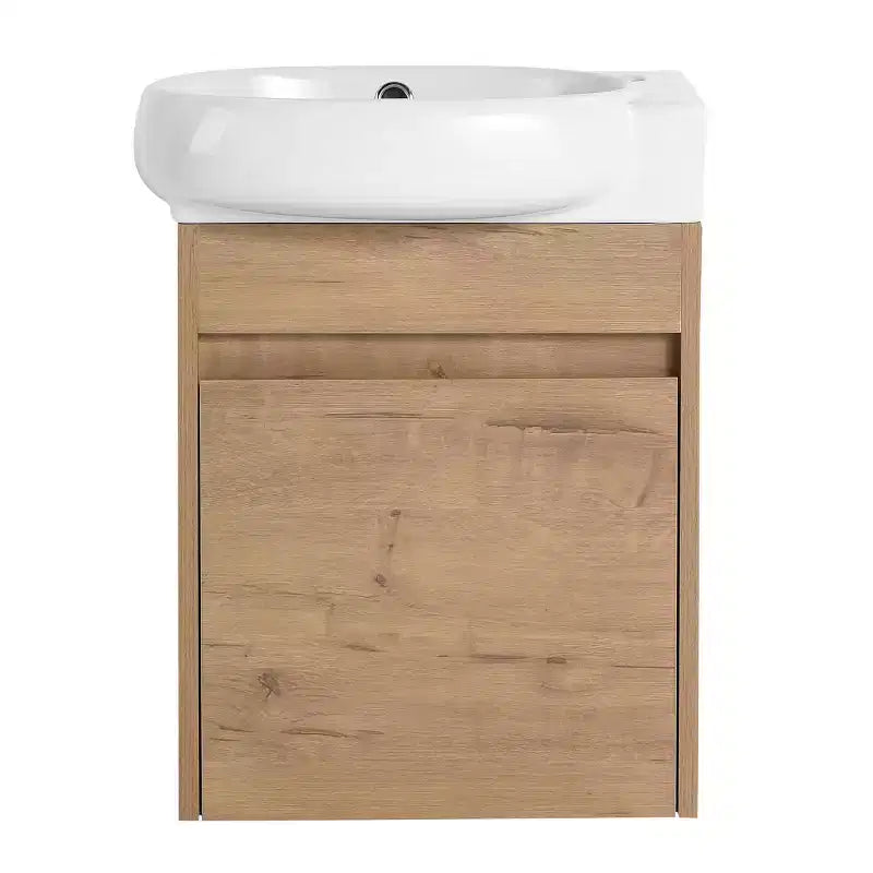 Mobile bagno con lavabo in ceramica e ante a chiusura ammortizzata, mobile bagno in legno massello, mobile bagno sospeso lucido