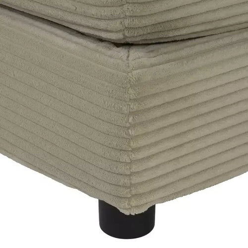 35.4 Ottoman Dual-layer Ottoman for Living Room Bedroom Dark Brown