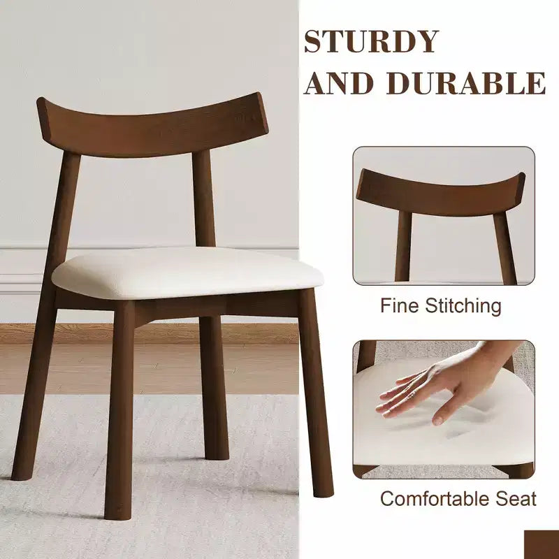 GDFStudio Camden Set da Pranzo 7 Pezzi con Base Contenitore e Sedie in Ecopelle