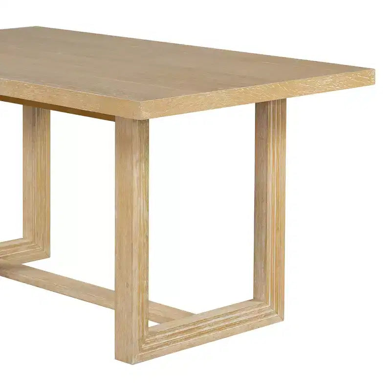 Set da pranzo rustico da 6 pezzi per 5 persone, set tavolo rettangolare con base a trapezio e 4 sedie imbottite e panca per sala da pranzo