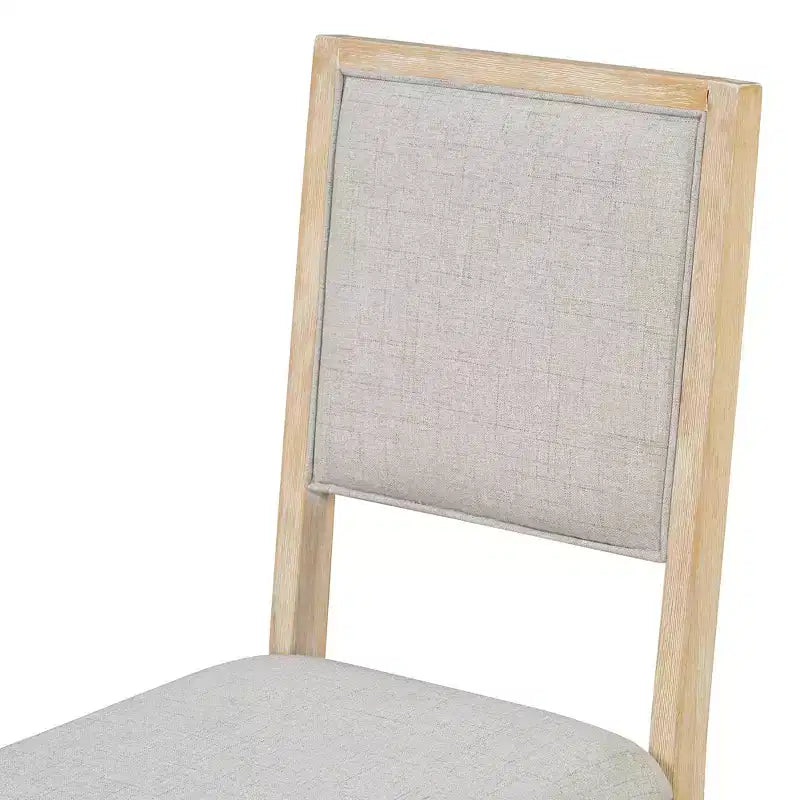 Set da pranzo rustico da 6 pezzi per 5 persone, set tavolo rettangolare con base a trapezio e 4 sedie imbottite e panca per sala da pranzo