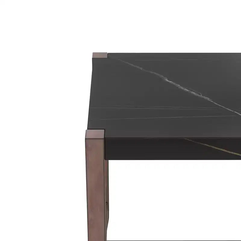 Set da pranzo per 4 persone con tavolo ad altezza bancone in marmo, set da 5 pezzi con tavolo da bar e 4 sedie imbottite per sala da pranzo, pub, cucina, piccoli spazi