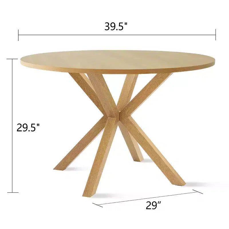 Moderno set da pranzo per 4, tavolo su piedistallo salvaspazio con sedie imbottite in boucle, schienale in rattan a rete, uso appartamento-Panipeachy