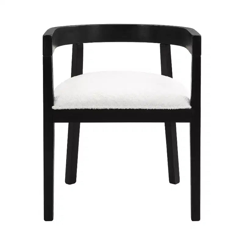 Set da pranzo rotondo moderno Christopher Knight Home Sonal da 5 pezzi con 4 sedie imbottite in legno di gomma