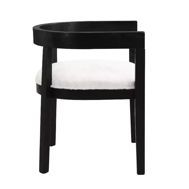 Set da pranzo rotondo moderno Christopher Knight Home Sonal da 5 pezzi con 4 sedie imbottite in legno di gomma