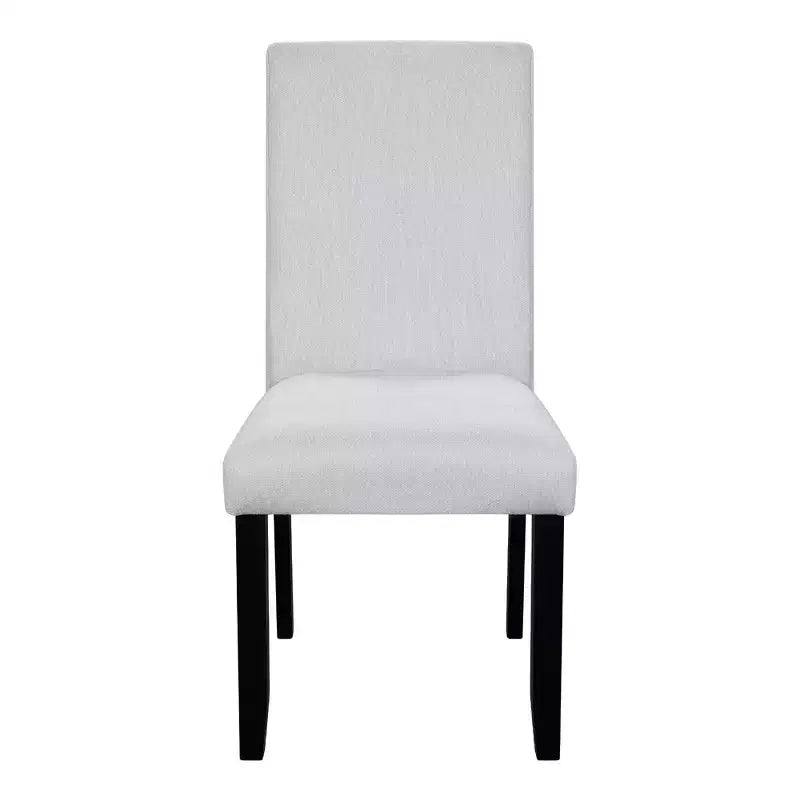 Set tavolo e sedie da pranzo da 5 pezzi con tavolo da 43 pollici, per sala da pranzo, cucina e soggiorno