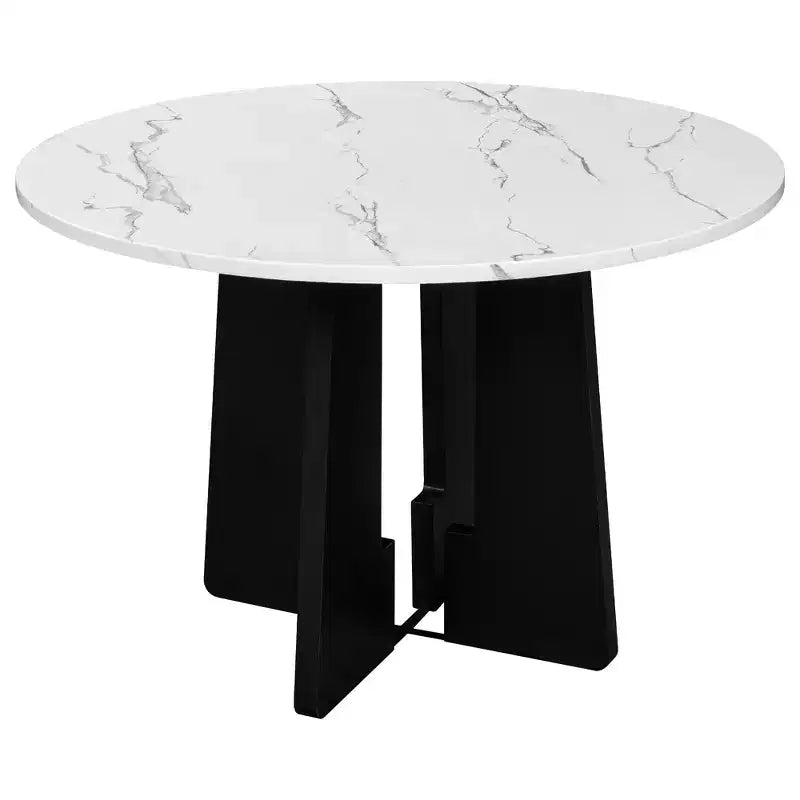 Set tavolo e sedie da pranzo da 5 pezzi con tavolo da 43 pollici, per sala da pranzo, cucina e soggiorno