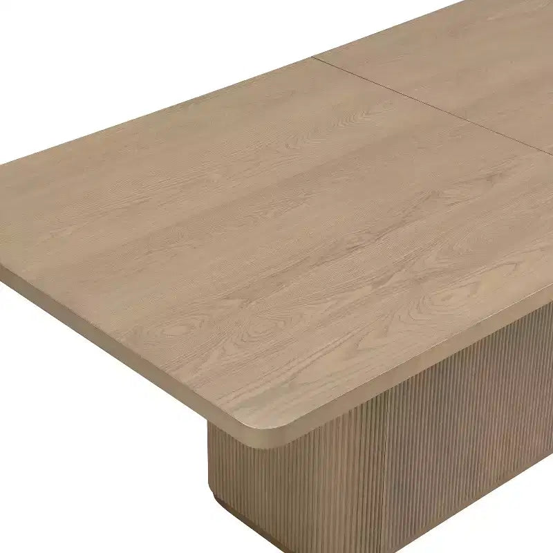 Christopher Knight Home Busaba Moderno Set da Pranzo da 7 Pezzi in Legno e Metallo con Sedie Girevoli a 180