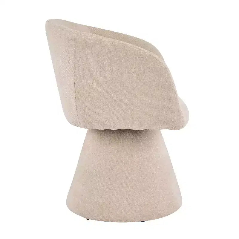 Christopher Knight Home Busaba Moderno Set da Pranzo da 7 Pezzi in Legno e Metallo con Sedie Girevoli a 180