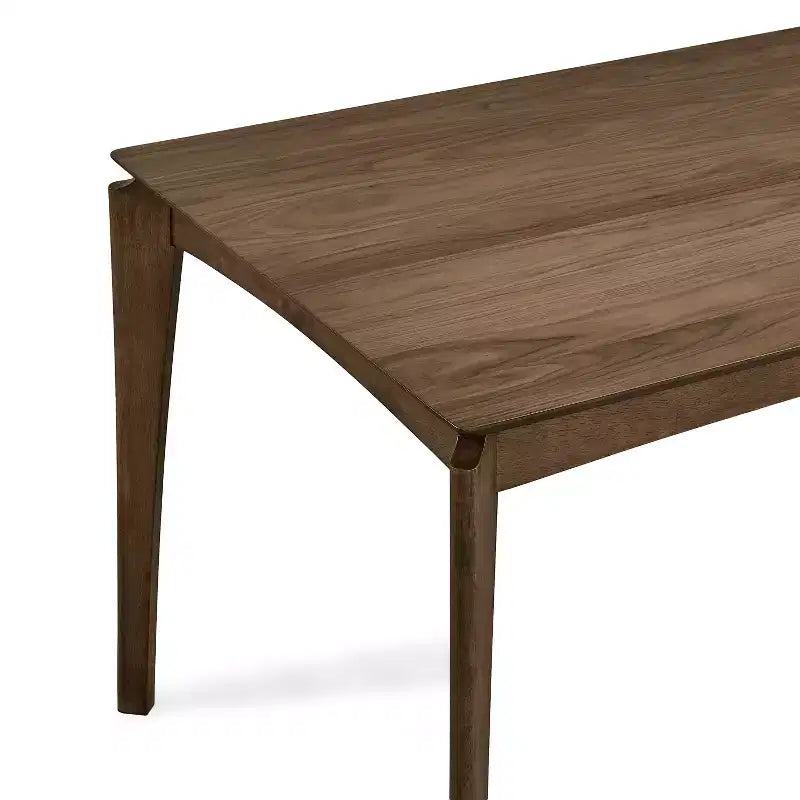 Christopher Knight Home Linnea Set da pranzo a 7 pezzi in legno di caucciù rustico con imbottitura in tessuto