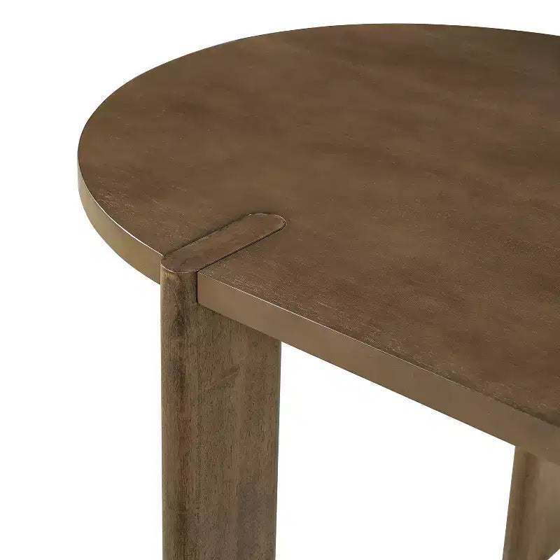 Christopher Knight Home Thiago Set da Pranzo Moderno da 5 Pezzi in Legno di Gomma con Schienale Curvo e Tavolo Ovale