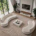 Christopher Knight Home Luno 5 Piece Modern Cloud Upholsted Chenille Sectional Sofas Set