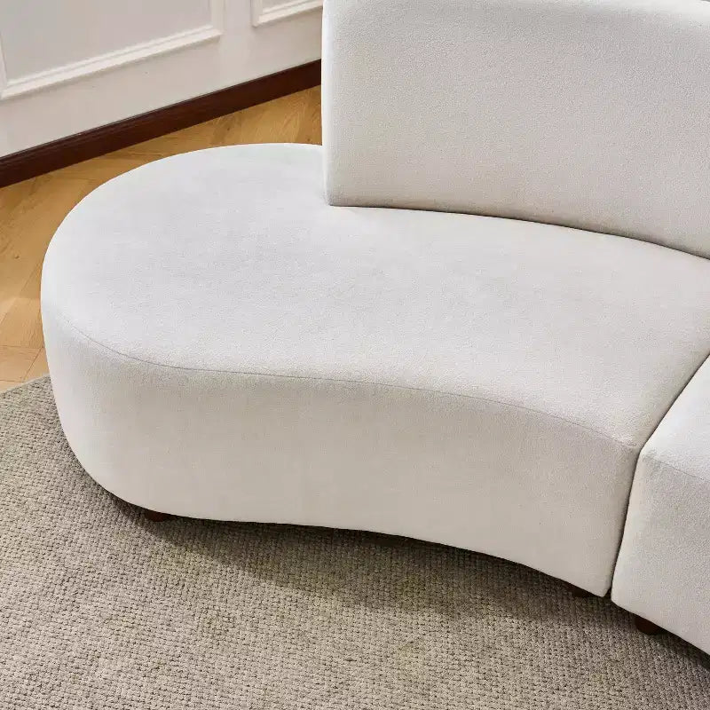 Christopher Knight Home Luno, moderan kutni komplet sofa od 5 komada, od buklea s efektom oblaka